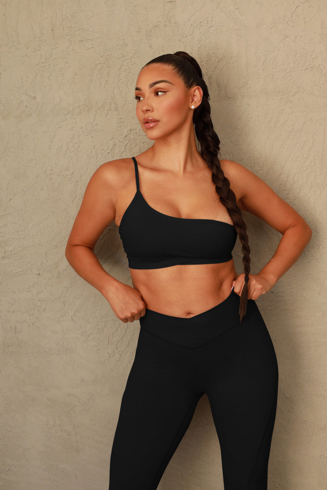 V-Cut Leggings - Black On My BS